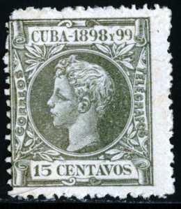 CUBA #169, UNUSED MINT HINGED - 1898 - CUBA513NS10