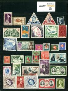 PKStamps - ssaa951- Monaco - Mini Lot - Check Out Image