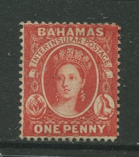 STAMP STATION PERTH Bahamas #? QV Definitive Wmk.2 Perf.14  MNG CV$?