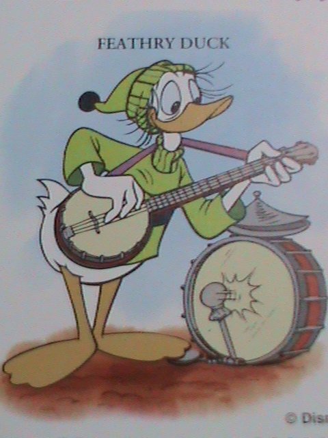 ​MALDIVES STAMP-1995 SC#2059a DONALD DUCK FAMILY ORCHESTRA -DISNEY CARTOON MNH