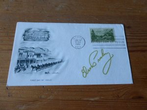 1951 Nevada FDC USA Cover with Elvis Presley preprint autograph