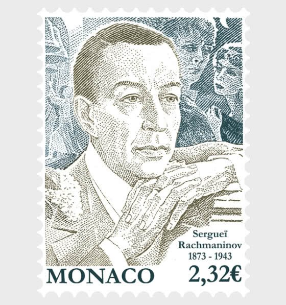 Monaco - Postfris/MNH - Sergei Rachmaninoff 2023