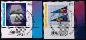 Germany 2020,Sc.#3164; 3165 used, Optical illusion