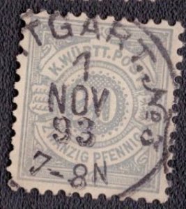 Wurttemberg - 61 1875 Used