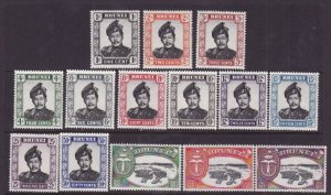 Brunei-Sc#83-96- id9-unused og NH set-1962-