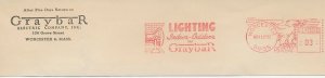 Meter top cut USA 1951 Lighting - Lamp - Graybar