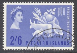 PITCAIRN 1963 Freedom From Hunger - fine used...............................E458