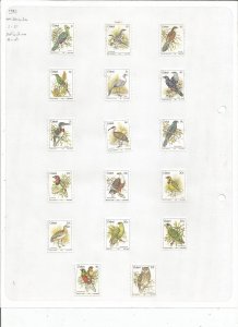 CISKEI - 1981 - Definitive Series - Perf 17v Set - Mint Light Hinged