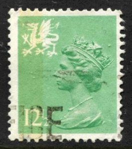 STAMP STATION PERTH Wales #WMH19 QEII Definitive Used 1971-1993