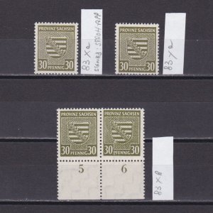 GERMANY 1945 Soviet zone, Mi# 83, signed, MNH