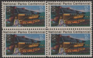 SC#1452 6¢ Wolf Trap Farm Block of Four (1972) MNH