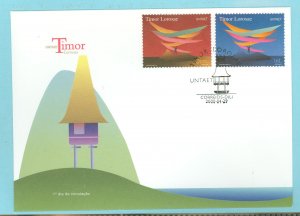 Timor #350-351   (Fdc)