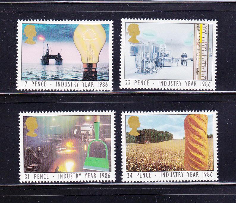 Great Britain 1129-1132 Set MNH Industry Year (B)