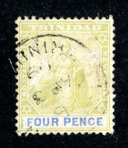 1902 Trinidad Sc.# 82 used cv $24  (546 BCXX )