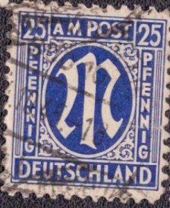 Germany Allied Occupation - 1945 3N13a Used