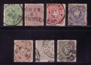 Germany Sc. # 29 / 35 F/VF Used  