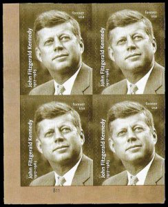 PCBstamps  US #5175 PB $1.96(4x{49c})John F. Kennedy, MNH, (PB-3b)