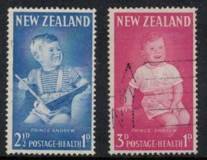 New Zealand 1963 SG815-816 Health Issue - Used