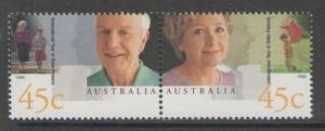 AUSTRALIA SG1844a 1999 INT. YEAR FOR OLDER PERSONS MNH