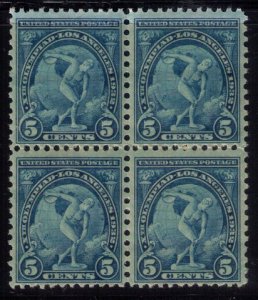 US SCOTT #719  ZIP BLOCK OF FOUR MNH VERY FINE