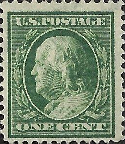 # 331 USED GREEN BEN FRANKLIN