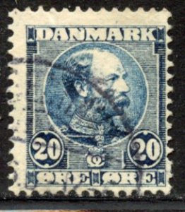 Denmark # 66, Used. CV $ 3.00