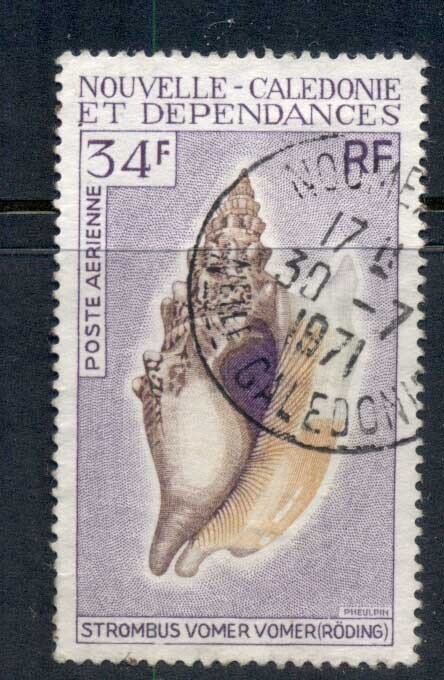 New Caledonia 1970 Shells 33f FU