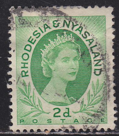 Rhodesia & Nyasaland 143 Queen Elizabeth II 1954