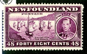 Newfoundland, Scott #243, Unused, Hinged