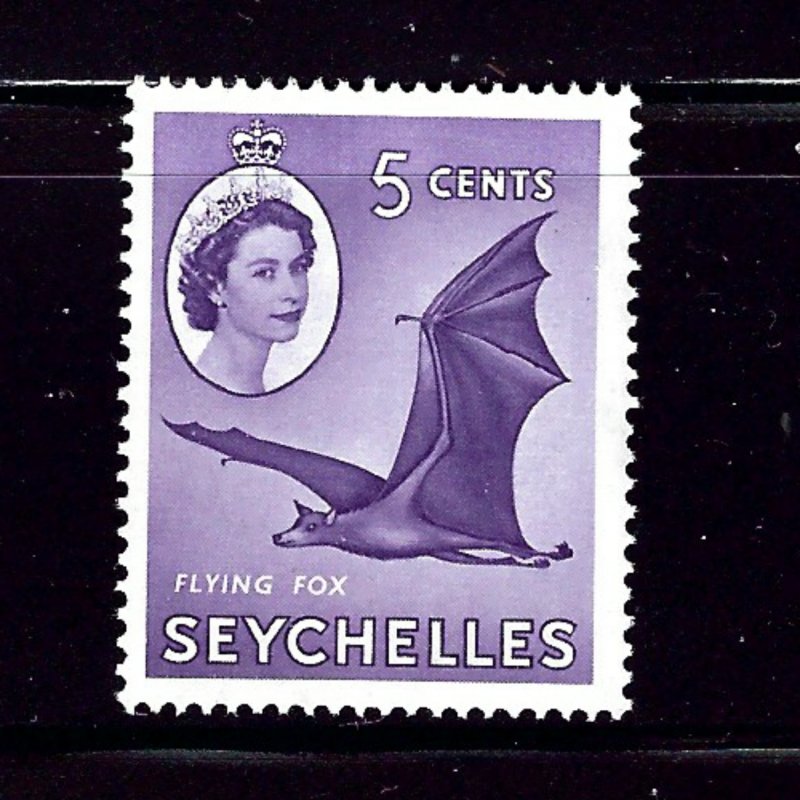 Seychelles 194 MLH 1957 Flying Fox     (P107)