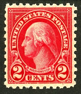 U.S. #554 MINT OG LH