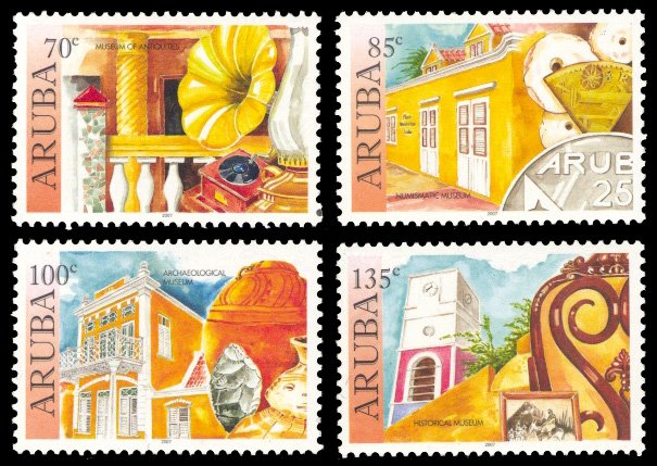 Aruba 2007 Scott #300-303 Mint Never Hinged