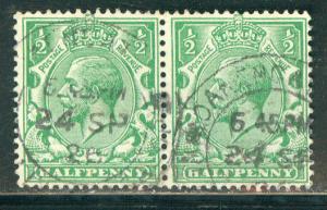 Great Britain Scott # 187, pair, used