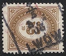 AUSTRIA 1899  Sc J29  12h Used Postage Due,VF, LWOW Ukraine cancel