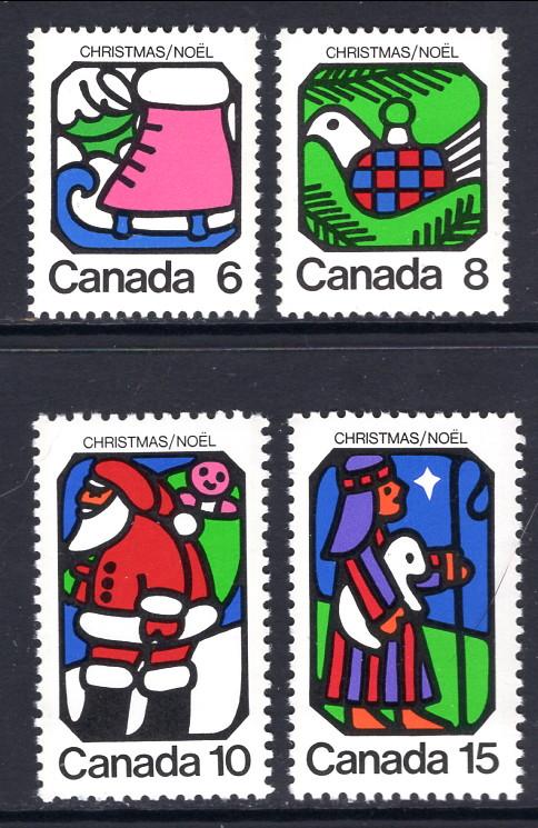 Canada 623-628 Christmas MNH VF