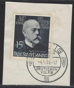 Danzig - Scott # 239, used, opp