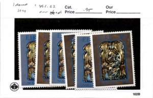 Ireland, Postage Stamp, #461-462 (3 Sets) Mint NH, 1979 Christmas (AB)