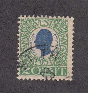 Danish West Indies Scott # 33 Used