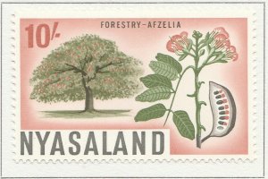 1964 NYASALAND 10s MH* Stamp A30P15F41890-