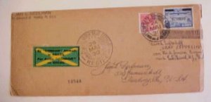 BRAZIL ZEPPELIN #4CL5 B/S LAKEHURST 24-5- 1930 cat.$400.00