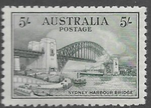 Australia 132 1932  5 sh   Bridge   fvf mint nh