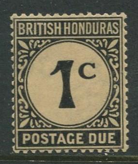 British Honduras.- Scott J1 - Postage Due -1923-64 - MVLH -Single 1c Stamp