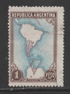 Argentina Sc # 594 used (RC)