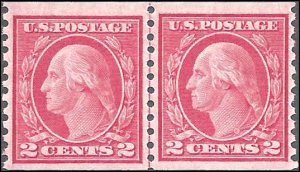 455 Mint,OG,NH... Line Pair... SCV $105.00