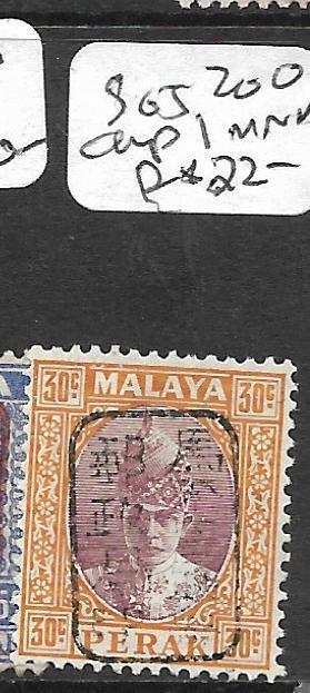 MALAYA JAPANESE OCCUPATION (PP3004B) PERAK 30C  SG J200 CHOP 1  MNH