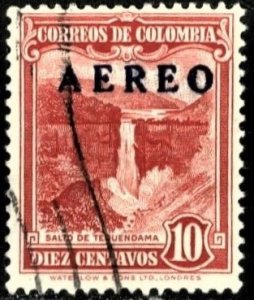 COLOMBIA #C231, USED AIRMAIL - 1953 - COLOMBIA205