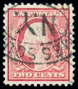 MOMEN: US STAMPS #519 USED PSE GRADED CERT XF-SUP 95