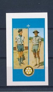 D160328 Scouting Rotary International S/S MNH Proof State of Oman