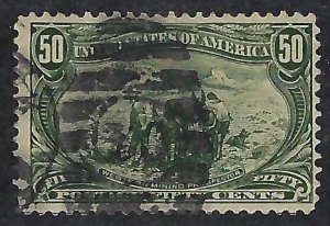 US Scott #291 Used F-VF