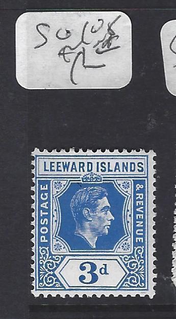 LEEWARD ISLANDS (P1710B) KGVI   3D  SG 108   MNH